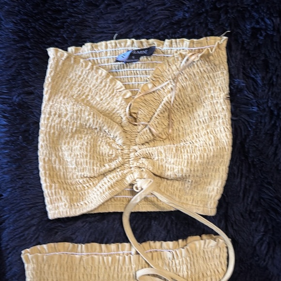 Hers and mine wide leg linen set - Picture 2 of 6